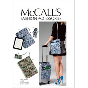 أنماط McCall M6668 أكمام الهاتف الخلوي/الكمبيوتر والأكياس قالب الخياطة