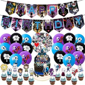 82 PCS مستلزمات حفلات عيد الميلاد ، بما في ذلك أغطية الكعك ، وقبعات كب كيك ، والأعلام ، والبالونات اللاتكس ، وهي مناسبة جدًا لمستلزمات حفلات عيد الميلاد ذات الطابع الفتاة والفتاة.
