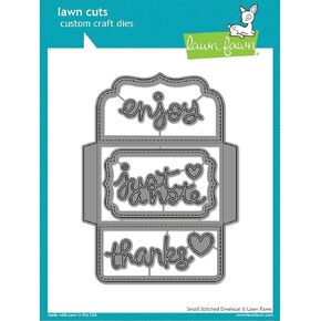 LAWN FAWN Small Stitched Envelope Lawn Cuts Custom Craft Die