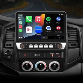 Android 12 [2GB+32GB] راديو السيارة اللاسلكي Carplay Android Auto متوافق مع Toyota Tacoma 2005-2015، شاشة لمس 9 بوصة مع GPS/FM/WiFi/USB/SWC