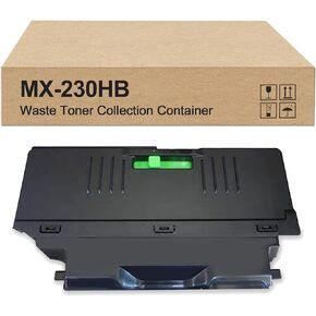 LCL Compatible MX230HB MX-230HB Waste Toner Box Container Replacement for Sharp MX-2310U MX-2610FN MX-2610N MX-2614N MX-2614NSF MX-2615N MX-2616N MX-2640N MX-3110FN MX-3110N (1-Pack )