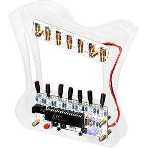 Gikfun 7 String Lyre Harp Soldering Practice Kit Electronic Learning Project Fun DIY Soldering Kits for Beginner Learning Electronic and Christmas/Birthday Gift EK1986