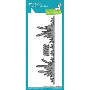 Lawn Fawn Cattails Border Custom Die (LF2257)