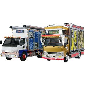 Aoshima Wind God & Thunder God 1:32 Scale Model Kit