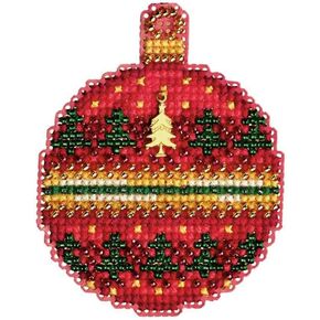 Ruby Forest Beaded Cross Cross Stitch Kit Mill Hill 2011 MH161303