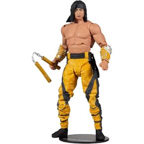 McFarlane Toys Mortal Kombat Liu Kang (Fighting Abbot) 7" Action Figure with Accessories