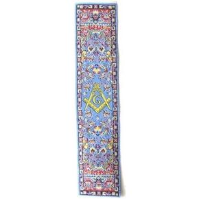 Square & Compass Blue Masonic Lookmark - [7 '' x 2 '']