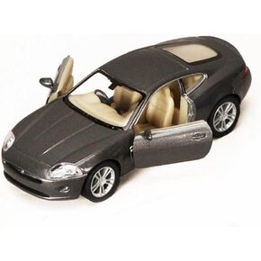 Kinsmart Jaguar XK Coupe ، Gray 5321d - 1/38 Scale Diecast Model Toy Car ، ولكن لا يوجد صندوق