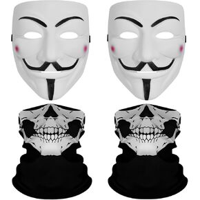 Spy Ninjas Inspired Project Zorgo PZ9 PZ Cloaker Compaitble Hacker Mask مجموعة من 4