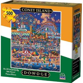 Dowdle Jigsaw Puzzle - Coney Island - 500 Piece