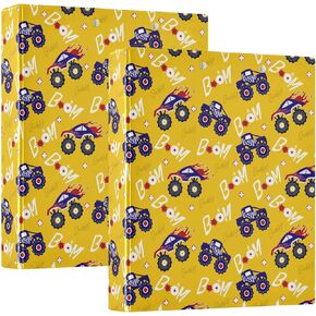 Galaxy Wolf Moon Round Ring Binders 1.5 بوصة فضاء كوكب النجوم الأرجواني 3 رنين الطائرات الحافظة الموثق لمستلزمات العمل المدرسية المستلزم