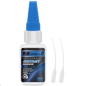 CA Glue Instant لاصق: Activator Cyanoacrylate Glue Activator Clear Super Gel Repair Fast Waterproof للخشب والبلاستيك والزجاج والأحذية والمعادن 35G