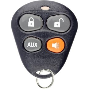 KeylessOption دخول بدون مفتاح عن بعد مفتاح السيارة إنذار فوب لما بعد البيع فايبر أتمتة EZSDEI474V 474V (حزمة من 2)