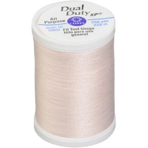 معاطف الخيط والشرح Dual Duty XP Thread General Guff ، 250 ياردة ، الشمبانيا الوردي