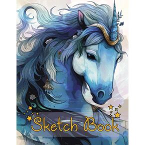 Sketch Book A4: Notebook for drawing, writing, painting, sketching or doodling, Large Format Sketch Book (8.5" x 11"), 110 Pages, Fantasy world collection
