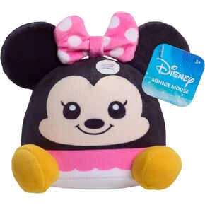 Just Play Disney Classics Minnie Mouse Weighted Small Plush, 5-inch Stuffed Animal, Kids Toys for Ages 3 Up