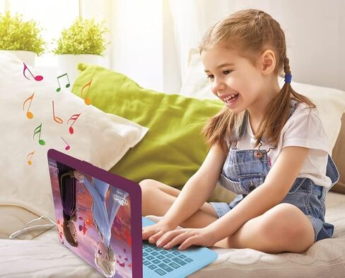 LEXIBOOK Disney Marvel Spider-Man - Educational and Bilingual Laptop French/English - Toy for Child Kid (Boys and Girls) 124 Activities, Learn Play Games and Music - Blue/Red, JC598SPi1 in Kuwait