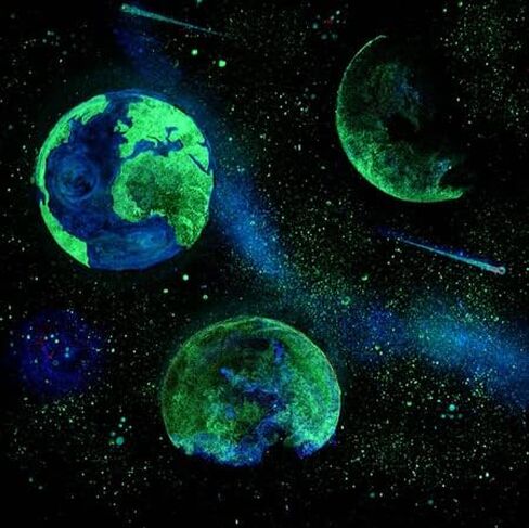 White MX24 Glow in The Dark PaintLuminous Star FBA in Saudi Arabia