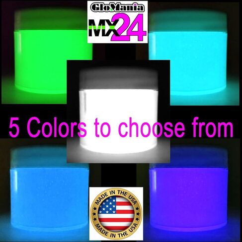 White MX24 Glow in The Dark PaintLuminous Star FBA in Saudi Arabia