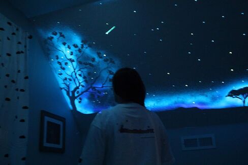 White MX24 Glow in The Dark PaintLuminous Star FBA in Saudi Arabia