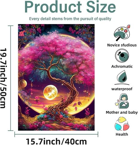 Aestalrcus Paint by Numbers for Adults, Cross Religious Paint by Numbers Kit for Adults, Adult Paint by Number Gifts and Home Decor 16x20 Inch in Saudi Arabia