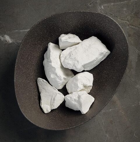 Super Crunchy Edible Chalk Chunks - ASMR PICA - Pure White - Earthy taste - Resealable bag - Natural Calcium - 7 oz (200 g) in Saudi Arabia