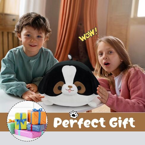 Dog Plush Pillows, Cute Puppy Stuffed Animal Hugging Pillow, 8Inch Stuffed Cuddle Plush Toys, Birthday Gifts for Kids Girls,Boys in Kuwait