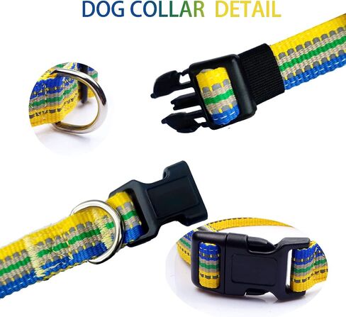 Dog Collar,Reflective Adjustable Collar in Saudi Arabia