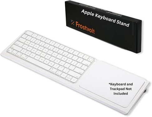 Stand for Apple Magic Keyboard with Touch ID and Trackpad | Accessories for iMac, MacBook, Apple Vision Pro, Compatible with Meta Quest 3s | Home and Office Desk Accessories (H w/o N pre Sep 2021) in Saudi Arabia
