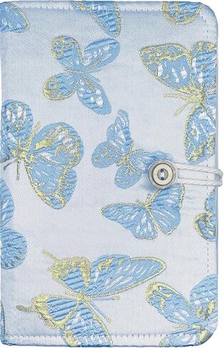 A5 Binder, 6 Ring Binder, Refillable Journal, Butterfly Notebook, Embroidered Journal, Budget Binder, 6"x8" Unlined Paper, Sketchbook, Travelers Journal, Butterfly Gifts, Planner Binder, Pink in Kuwait