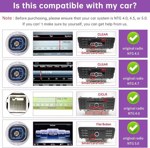 ستيريو سيارة اندرويد 11 بشاشة لمس 12.3 انش 6+128G لسيارة مرسيدس بنز فئة A/B W176 W246 GLA C117 X117 X156 2013-2015 مع NTG4.5/4.7، يدعم كاربلاي لاسلكي اندرويد وميرورلينك in Kuwait