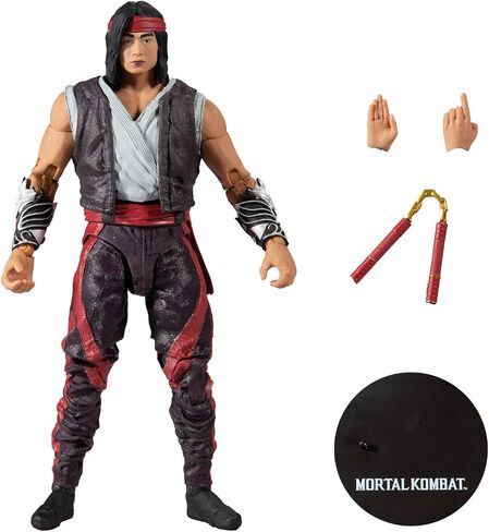 McFarlane Toys Mortal Kombat Liu Kang (Fighting Abbot) 7" Action Figure with Accessories in Saudi Arabia