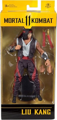 McFarlane Toys Mortal Kombat Liu Kang (Fighting Abbot) 7" Action Figure with Accessories in Saudi Arabia