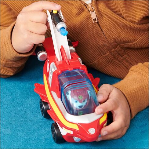 Paw Patrol Aqua Pups Marshall Transforming Dolphin Vehicle with Collectible Action Figure, Kids Toys for Ages 3 and up in Saudi Arabia