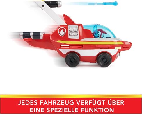 Paw Patrol Aqua Pups Marshall Transforming Dolphin Vehicle with Collectible Action Figure, Kids Toys for Ages 3 and up in Saudi Arabia
