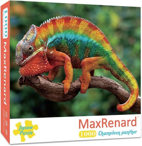MaxRenard Game 1000 Pieces Jigsaw Puzzle for Adult Animal Toy Noble Deer Family in Saudi Arabia