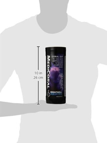 Brightwell Aquatics MediCoral - Coral Dip for New Coral Additions and to Benefit Established Corals , 30-ml in Kuwait