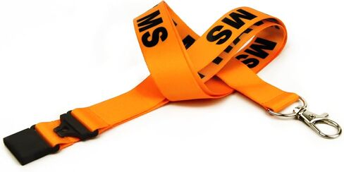 Medical Card Awareness with Writable Panel and Patterned Lanyard, Emergency Contact PVC Card (MS) in Saudi Arabia
