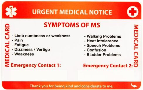 Medical Card Awareness with Writable Panel and Patterned Lanyard, Emergency Contact PVC Card (MS) in Saudi Arabia