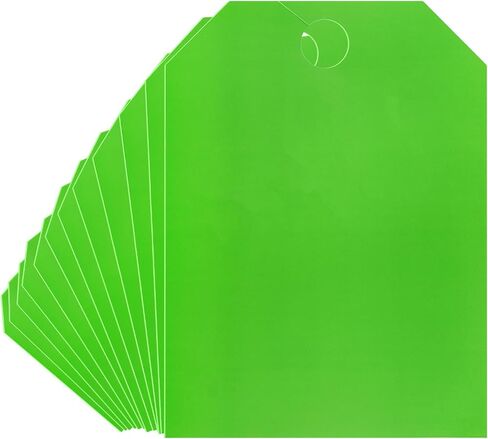 Red 50 Packs Blank Car Mirror Hang Tags 8.5 x 11.5 Inches Car Sale Tags Sale Price Car Mirror Hang Tags/Door Hanger Tags/Blank Tags in Kuwait