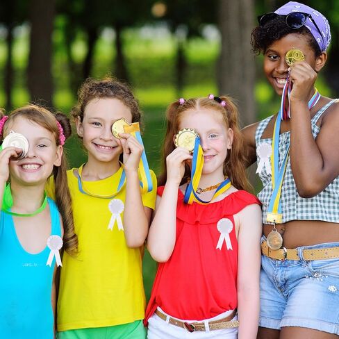 yokive 6 pcs blank Award Ribbon ، شرائط الفائز مع دبوس | شريط الاعتراف كبير لحفل زفاف دراسة المنزل ، المنافسة ، الأرجواني in Saudi Arabia