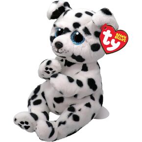 Ty Beanie Bellie Rowdy - Dalmation Dog - 6"", White/Black