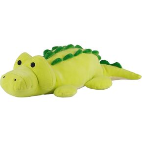 لعبة Avocatt Green Alligator Plushie - 12 بوصة محشو بالحيوان ، تمساح أفخم ومسفن مع نسيج ناعم وحشو - هدية لعبة لطيفة للبنين والبنات