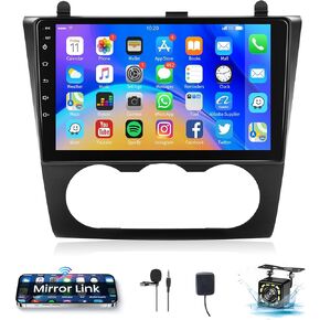 1G+32G Android Car Radio for Nissan Teana Altima 2008-2012, Rimoody 9 inch Touch Screen Car Stereo with GPS Bluetooth WiFi FM Radio Mirror Link Android Head Unit + Backup Camera