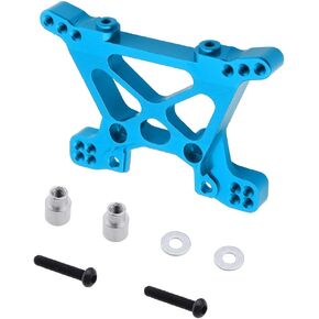 Hobbypark Aluminium Front Shock Tower for Traxxas 1/10 Slash 4x4 Hop Up Parts استبدال 6839 Blue