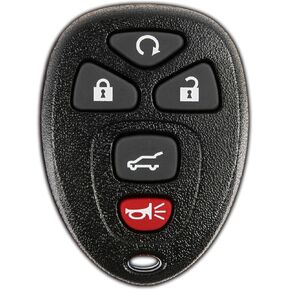 KeylessOption Keyless Entry Remote Control Car Key Fob Replacement 15913415 -Blue (Pack of 2)