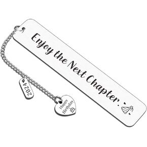 Best Friend Birthday Gifts for Women, Bookmarks for Book Lovers, 21st 50th 60th Birthday Gifts for Her, Bestie Gifts for Women, Happy Birthday Gifts for Mom Grandma Boss Coworker Sister Bestie