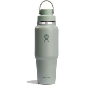 HYDRO FLASK Wide Mouth vacuum insulated stainless steel cupholder water bottle with leakproof chug cap for cup holder, cold water drinks, sports, car in Kuwait