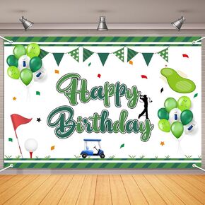 Banner Bastrop Backdrop Banner 6 × 4ft Golf Sport Party Bridthon Bracket