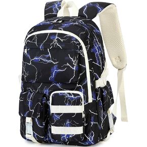 Hidds Laptop Backpacks for Teens Boys Mens Lightning School Bag College Backpack Travel Casual Daypack Bookbags Students